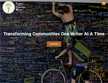 Tablet Screenshot of communitywriting.org